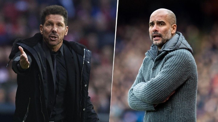 Simeone le preguntó a Guardiola: "¿Por qué juegas con Messi de falso delantero?"