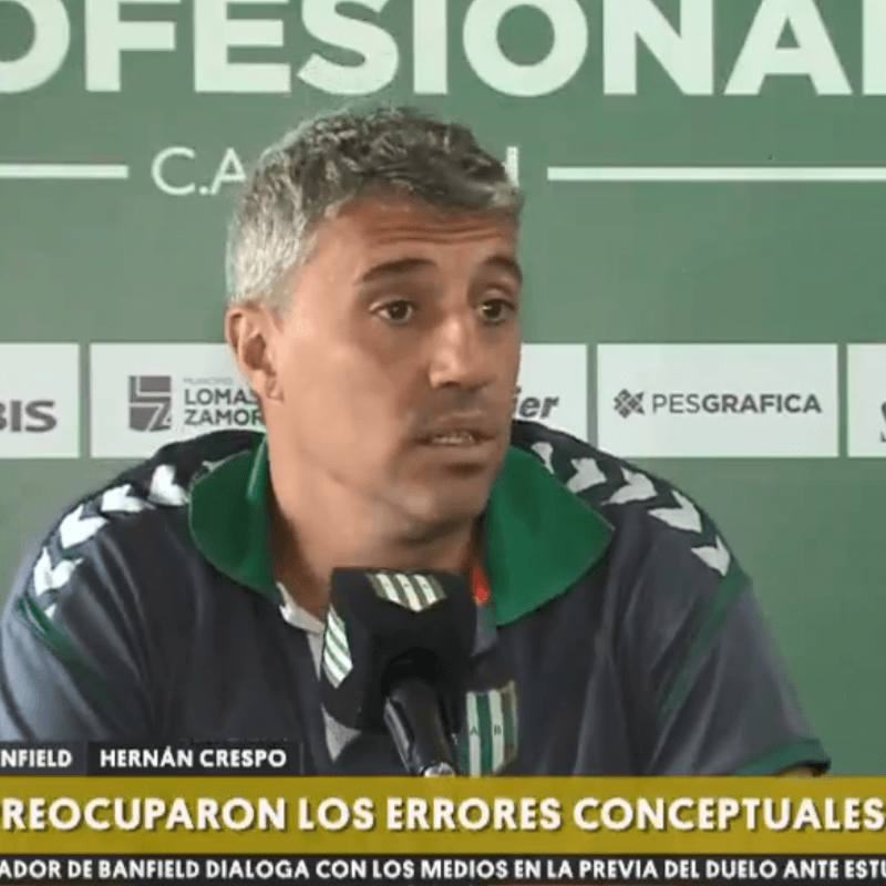 Lo prendió fuego: Crespo dijo que le "sorprendió el bajo nivel de Arboleda"