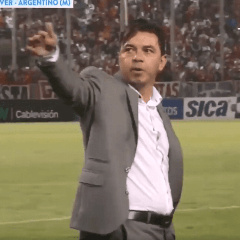 Así le pidió Gallardo a los hinchas de River que dejaran de cantar "ole"