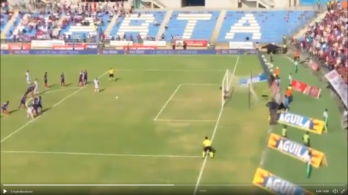 Gol de América: Yesus Cabrera abre el marcador en Santa Marta