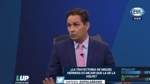 Gustavo Mendoza fue contundente cuando le pidieron que compare a Herrera con La Volpe