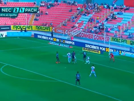 La magia de Cardona le sirve el gol a Barreiro y Pachuca logra igualar el marcador