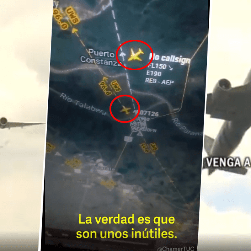 Dos aviones casi chocan en el aire, un piloto insultó a la controladora ¡y ella le tiró que se lo diga en la cara!