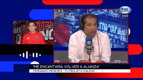 Fernando Meneses declaró que le gustaría regresar al Alianza Lima