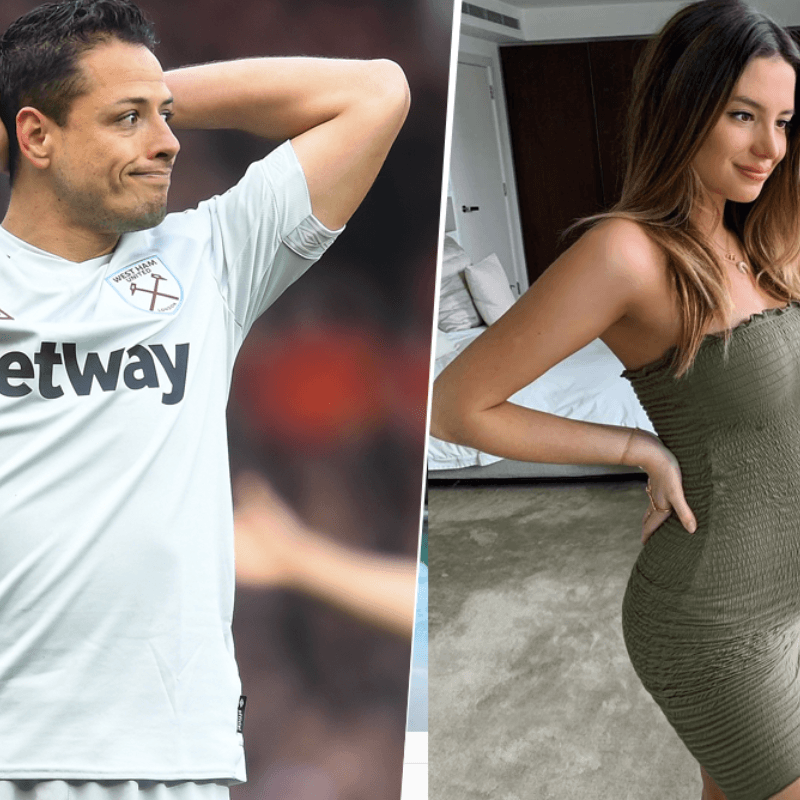 La novia de Chicharito subió una foto sin nada de ropa y él le comentó: "Eso es genial"