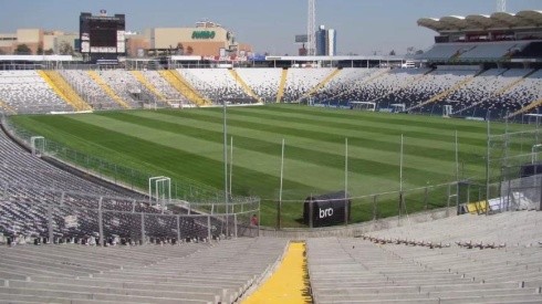 El estadio de Colo Colo.