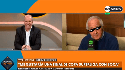 D'Onofrio quiere jugar la final de la Copa de la Superliga ante Boca: "Mal no nos ha ido"