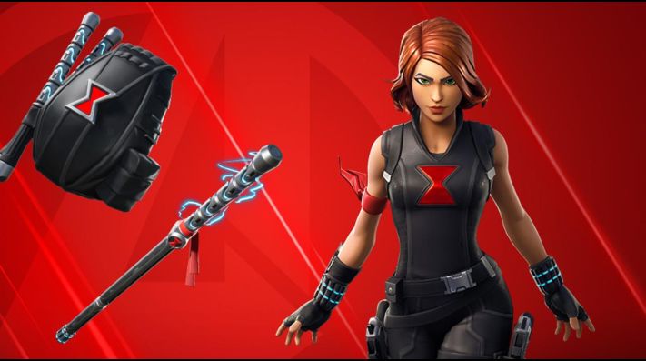 Filtrada la skin de Black Widow en Fortnite