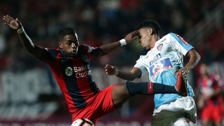 Junior vs San Lorenzo, por la Copa Libertadores.