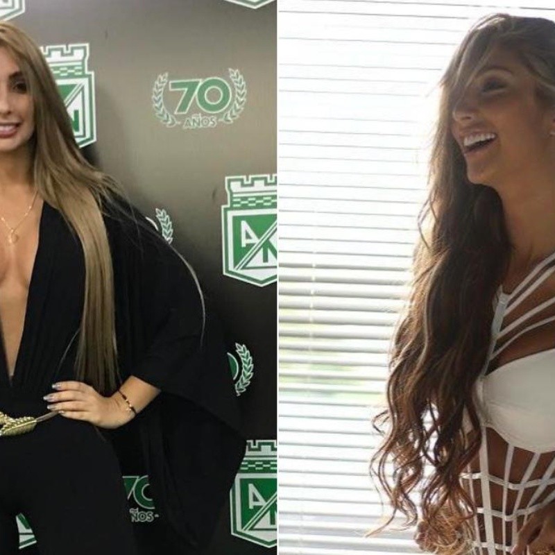 El TBT de Cindy Álvarez que puso locos a los hinchas de Atlético Nacional