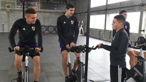 Foto de Juan Fernando Quintero en River.