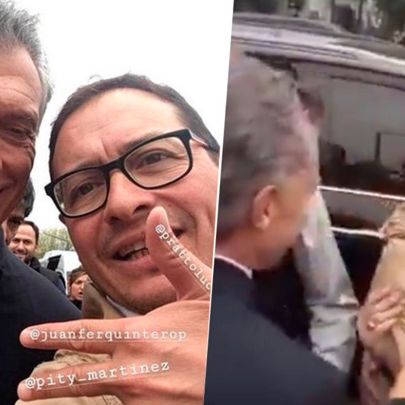 Un hincha de River le pidió una selfie a Macri ¡y se le burló en la cara!