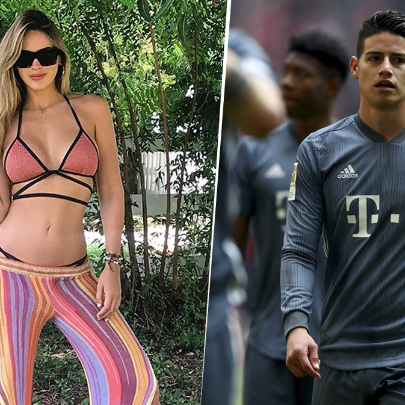 La posible novia de James subió una foto y la hermana del crack se la respondió