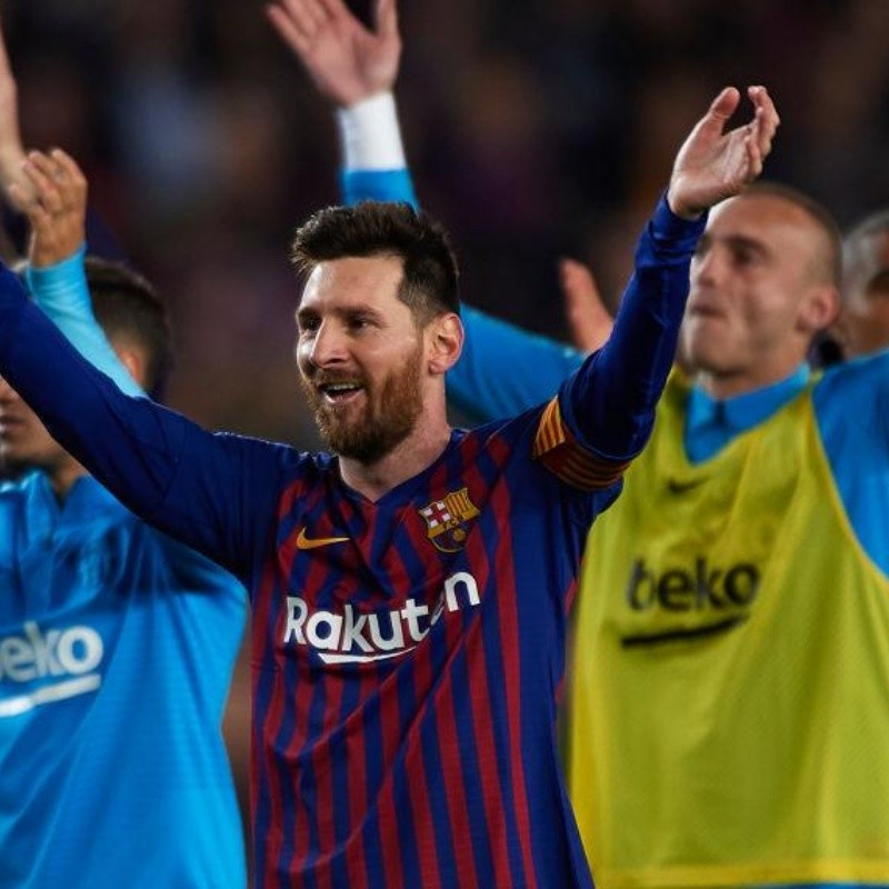 Siempre Messi: entró, hizo el gol y Barcelona se consagró campeón de LaLiga