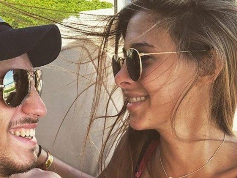 Feliz y enamorado: Nahuel Gallardo metió una tierna historia en Instagram con su pareja