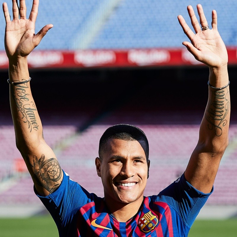 Jeison Murillo celebró un título el sábado y otro título el domingo