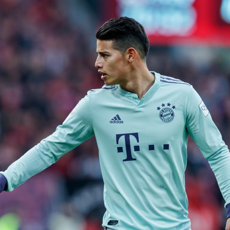 El Bayern Munich empató ante Núremberg, pero todos se preguntan qué pasó con James Rodríguez