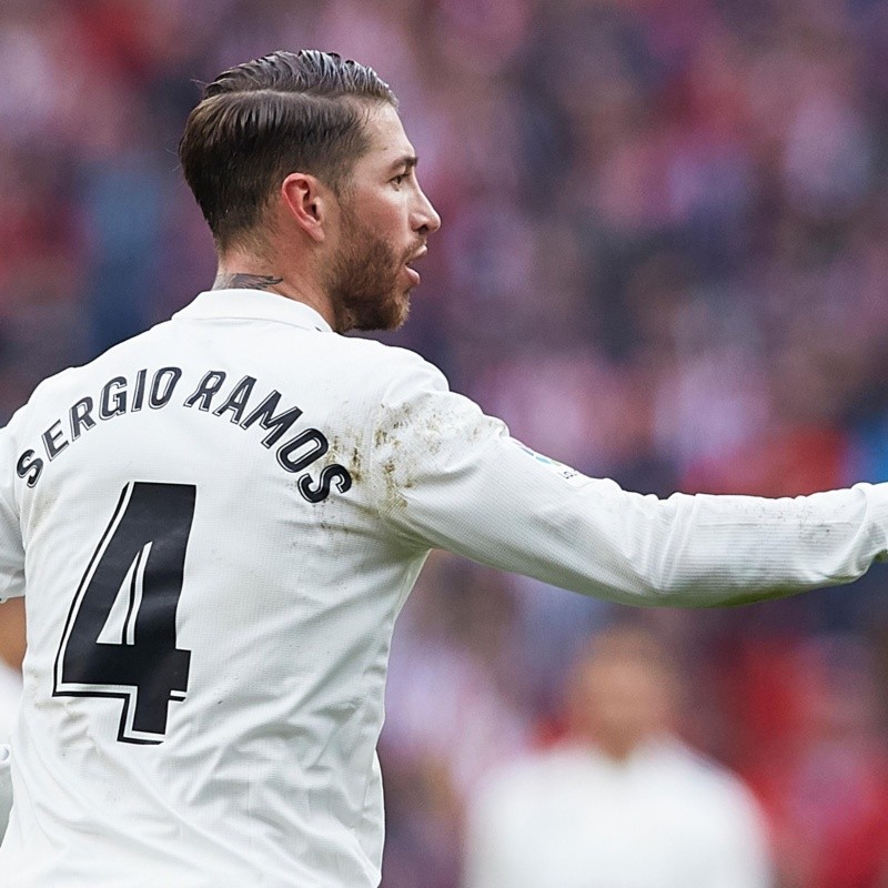 Curioso: suena para reforzar al Real Madrid y Sergio Ramos comenzó a seguirlo en Instagram