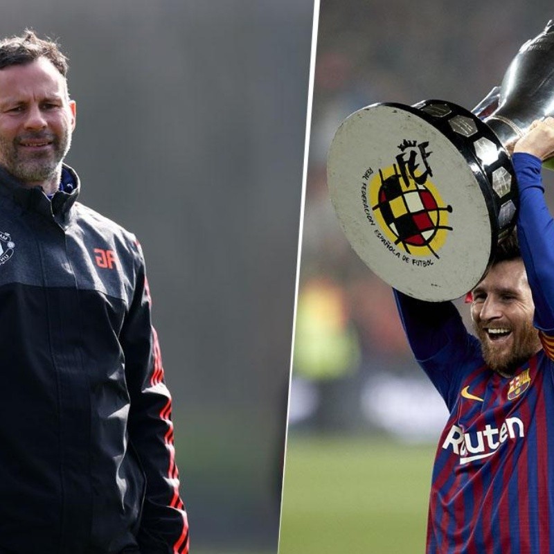 El récord titánico de Ryan Giggs que Messi está muy cerca de romper