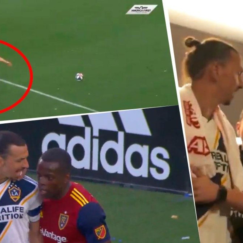 Zlatan Style: le pegó, le gritó un gol en la cara y cuando le fue a pedir disculpas casi terminan a las trompadas