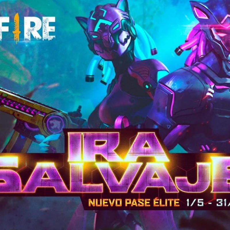 Free Fire presenta su nuevo Pase Élite: Ira Salvaje