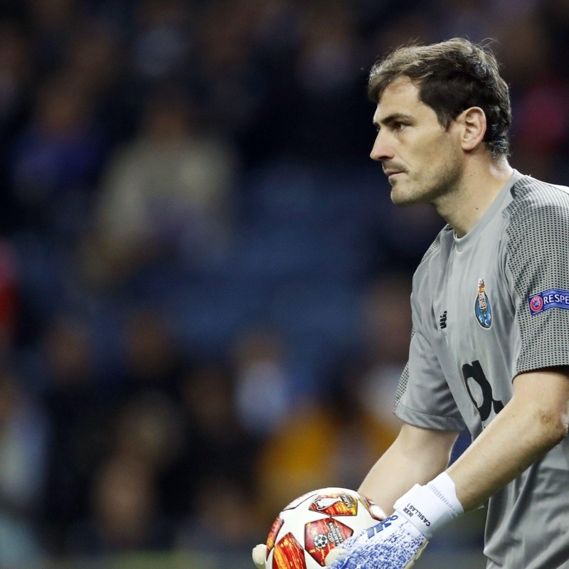 Los clubes de Europa le envían fuerzas a Iker Casillas en las redes