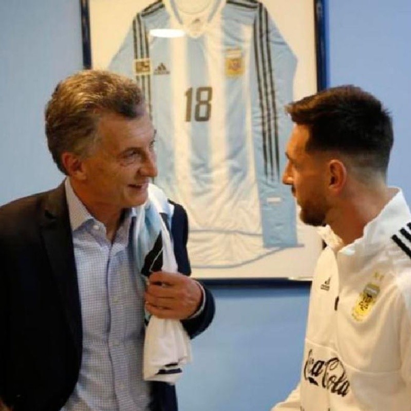 Macri, como un hincha más: llegó el saludo del presidente a Messi