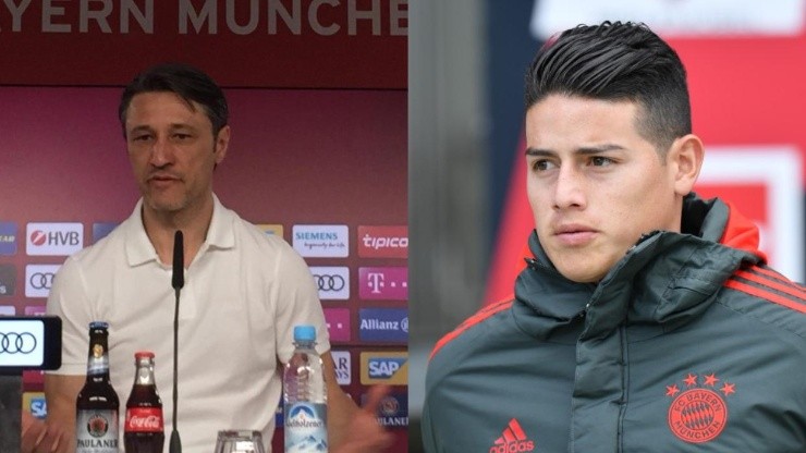 Niko Kovac habló sobre James Rodríguez y no fueron buenas noticias