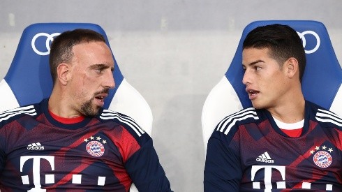 Franck y James en el Bayern.