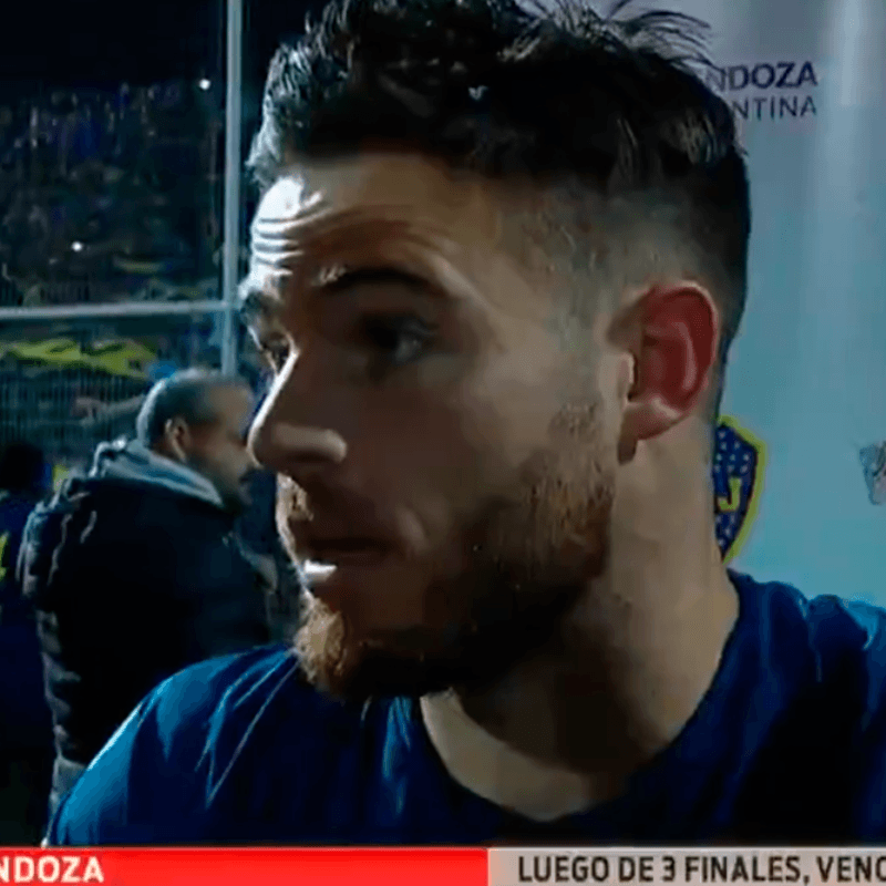 Nández, el más Boca de todos: "Jugué con los pies hechos mie.., pero no podía faltar"