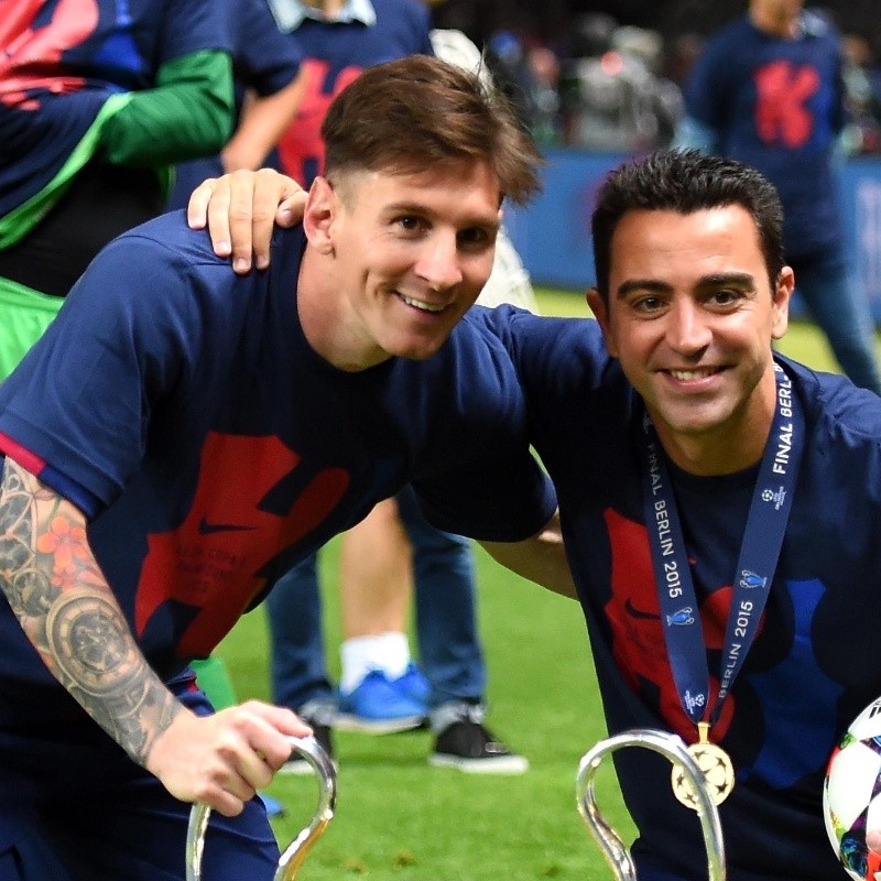 Messi a Xavi: "Te extrañamos desde el primer día que decidiste salir"