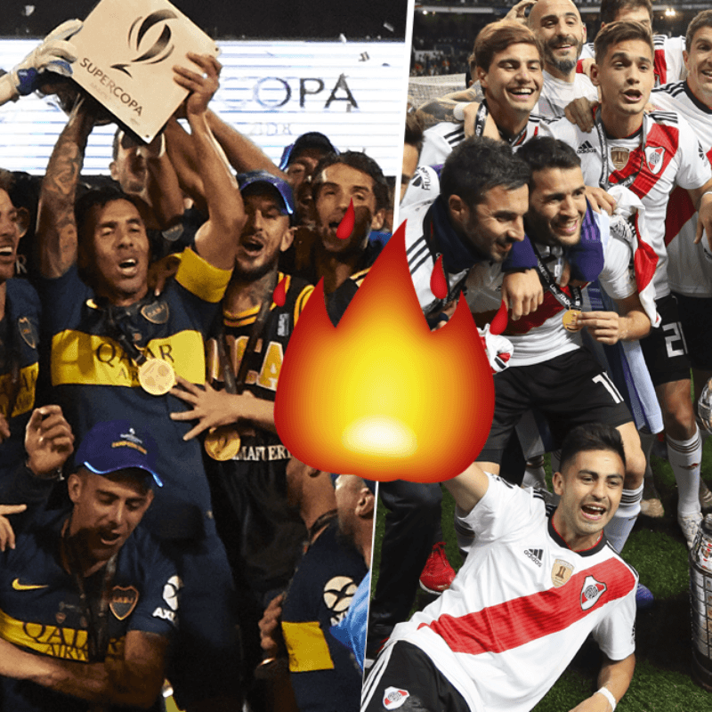 Usted es diabólico: River felicitó a Boca ¡a las 12:09!