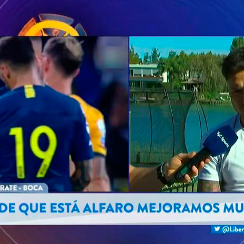 A Zárate le preguntaron si le gustaría jugar contra Vélez y no dudó