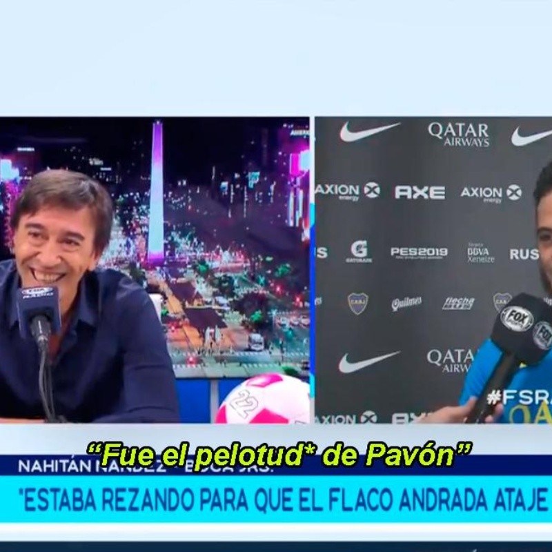 Fue culpa de Pavón: Nández contó por qué Boca festejó antes los penales