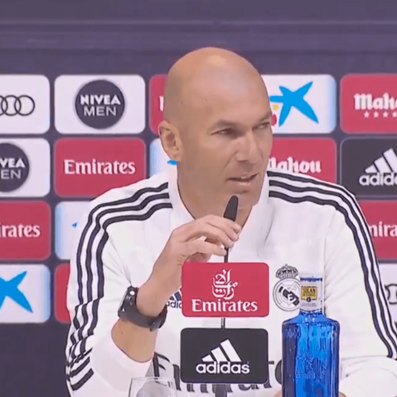 Habló el jefe: Zidane paró la conferencia para contar lo que charló con Casillas