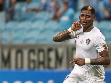 Lo aman en Brasil: Fluminense perdía 0-3 y lo ganó 5-4 a Gremio, de visita, con doblete de Yony González