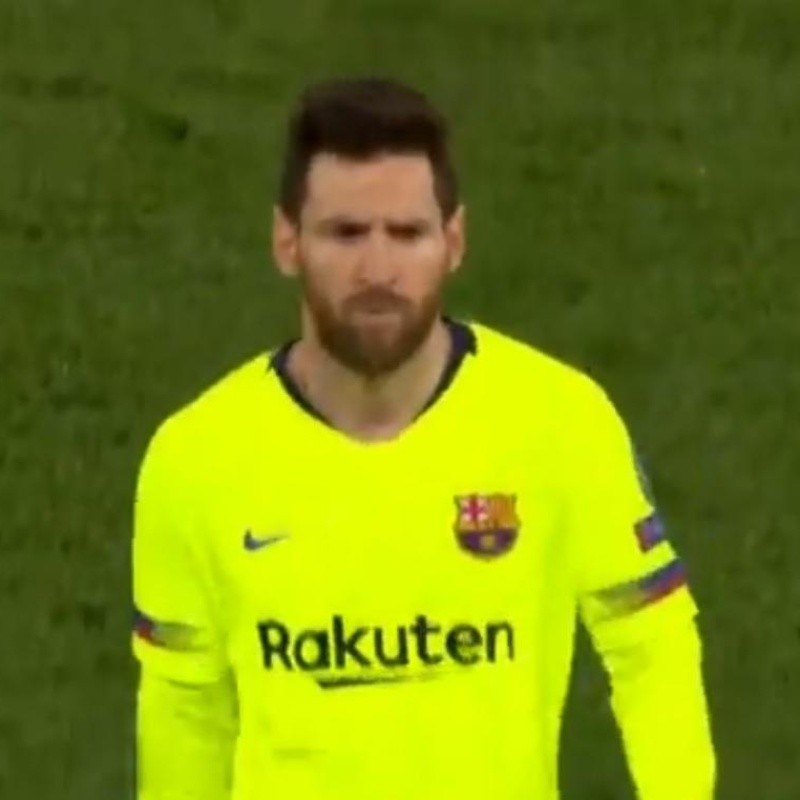 Video: el desconsuelo de Messi cuando terminó la paliza de Liverpool a Barcelona