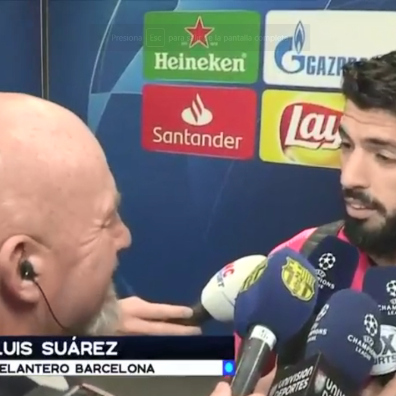 Luis Suárez, indignado por el cuarto gol del Liverpool: "Parece de juveniles"