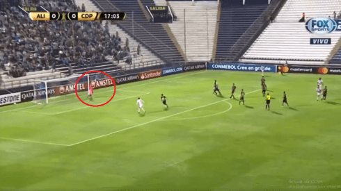 El gol más insólito de la Copa Libertadores pasó en Alianza Lima-Palestino