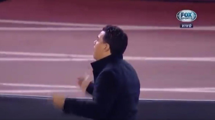 Los gestos de Marcelo Gallardo.