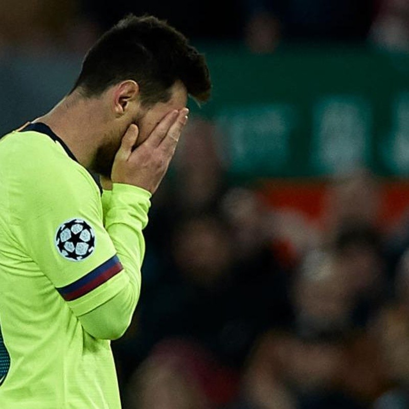 Marca: Messi lloró en el vestuario después de caer ante Liverpool