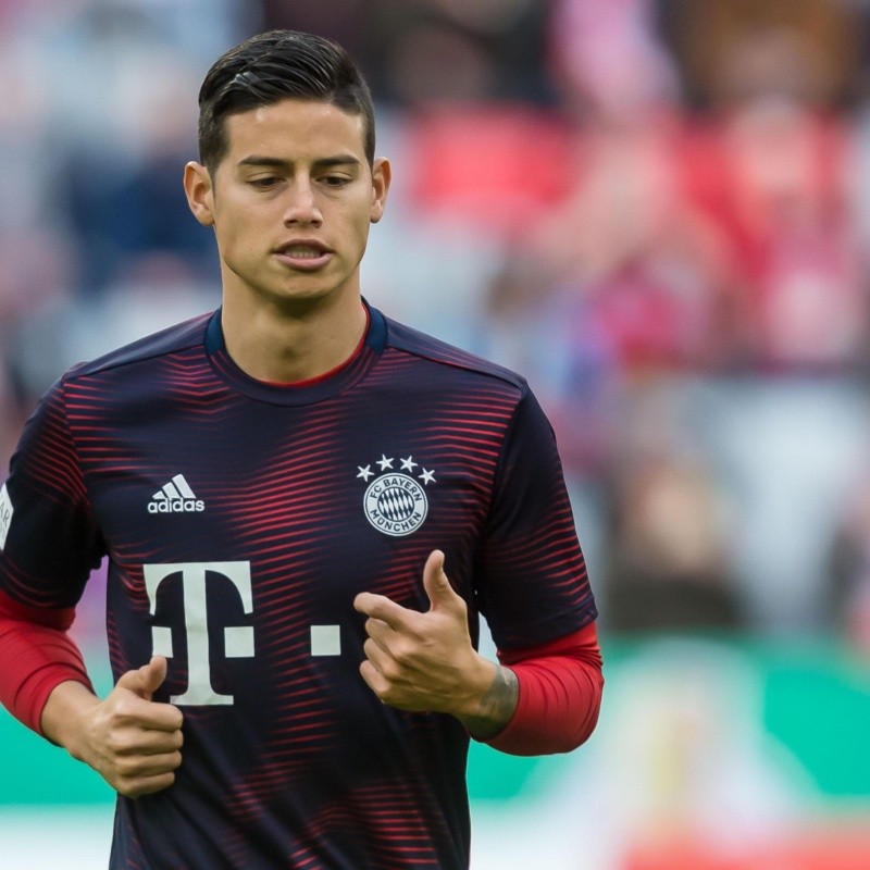 Se queda con las ganas: Bayern Munich puede ser campeón, pero James Rodríguez no estará presente