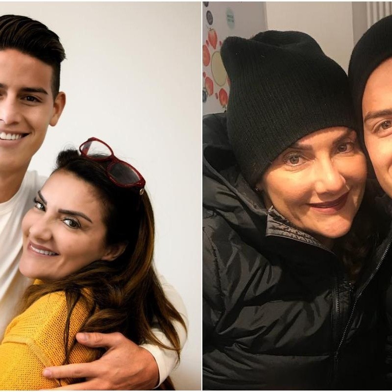 Emotivo mensaje de James Rodríguez en Instagram por el Día de la Madre