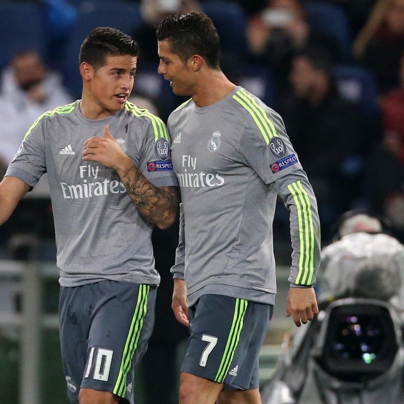 James y Cristiano, una amistad fuerte y clave para llegar a Juventus