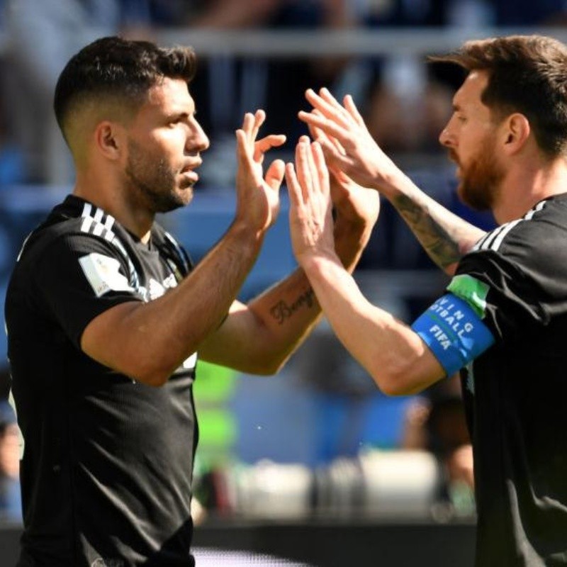 Tras la polémica, Agüero se descargó en Twitter: desmintió sus declaraciones y defendió a Messi