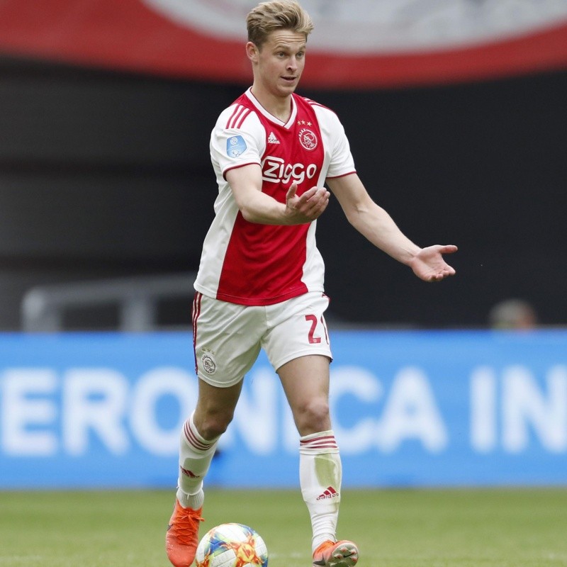 Frenkie de Jong ya se refirió a la camiseta que utilizará en Barcelona