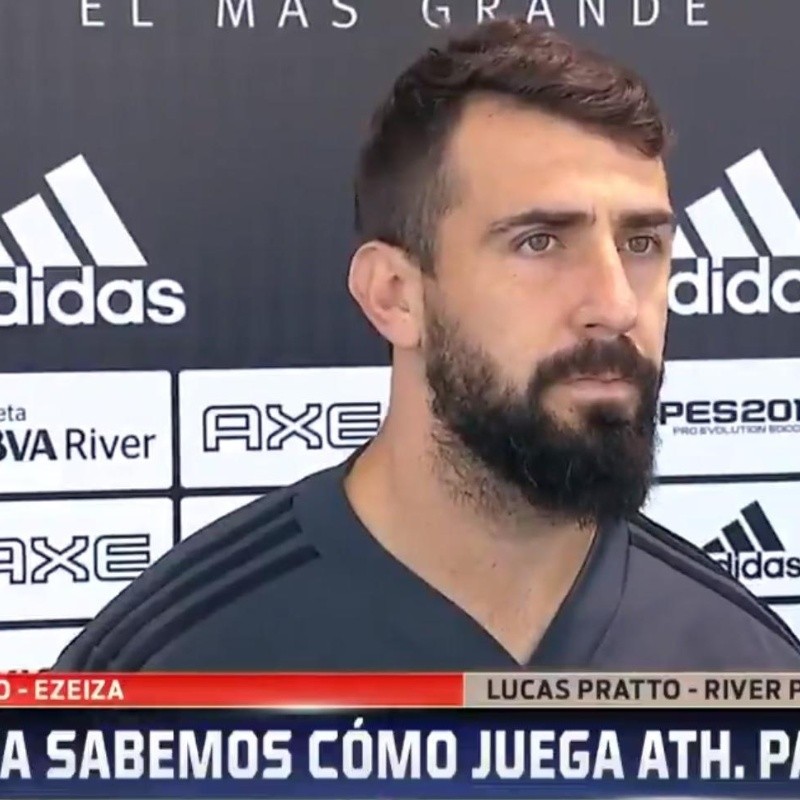 Le preguntaron por su ausencia en la Selección Argentina y sin decir nada, Pratto dijo todo