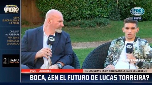 Torreira habló de la posibilidad de jugar en Boca.