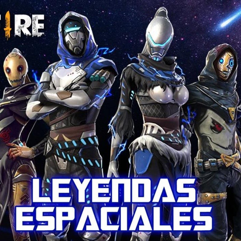 Free Fire: nueva incubadora "Leyendas Espaciales"