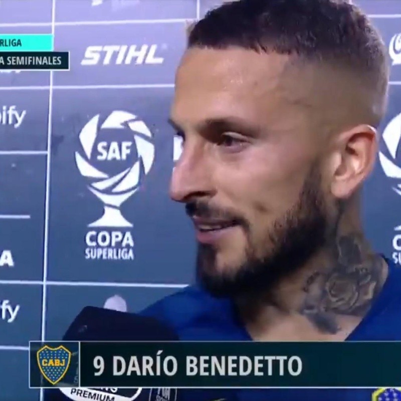 A Benedetto le preguntaron por Zárate y tiró: "Está disfrutando de estar en un equipo grande"